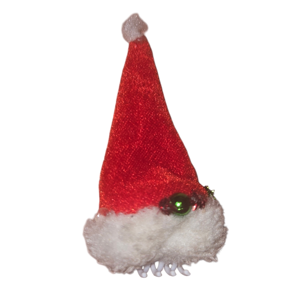 Festive Red Santa‎ Hat Hair Clip for Kids